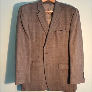 Ralph Lauren Silk Sports Jacket - 100% Wool, Size 46 Long